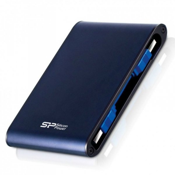 Dysk zewnętrzny HDD Silicon Power Armor A80 (2TB; 2.5&quot;; USB 3.2; 5400 obr/min; Blue; SP020TBPHDA80S3B)