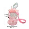 Butelka na wodę z uchwytem SWEET BEAR VIOLET 1000 ML BD26
