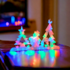 Wisząca ozdoba XXL Choinki z bałwankiem Multikolor LED LAMP15MULTI