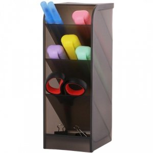 Wielofunkcyjny plastikowy organizer na biurko 7,4x20,3x9cm CB18CZ 