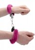 Beginners Handcuffs Furry - Pink