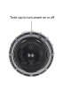 Ribbed Multispeed Vibrator - Black