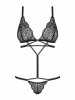 Bielizna-Mixty body czarne  S/M