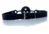 Knebel z Kulką Silikonową Skórzany BDSM Bondage