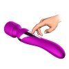 Wibrator 2w1 Stymulator Punktu G Łechtaczki USB Purple