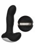 Masażer Prostaty Wibrator Analny Podgrzewany USB 7 Funckcji + Pulsator BLACK