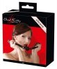 Czarny silikonowy knebel kula Bad Kitty śr. 3,5cm