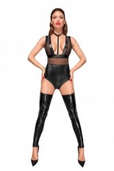 Body z chokerem XXL Noir Handmade