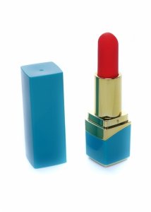 Masażer Łechtaczki Wibrator Szminka Blue