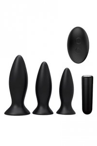 S Pleasures Premium Triplicity Plugs Kit Black