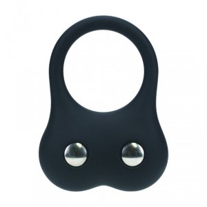 Silicone Training Cockring - M - Black