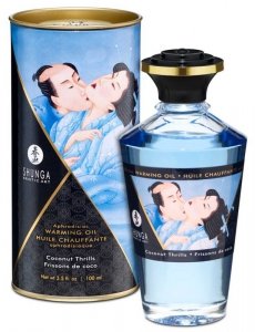Shunga warming oil coconut thrills 100ml