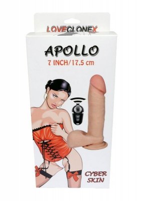 Wibrator Naturalny Penis z Jądrami Pilot 20,5 cm