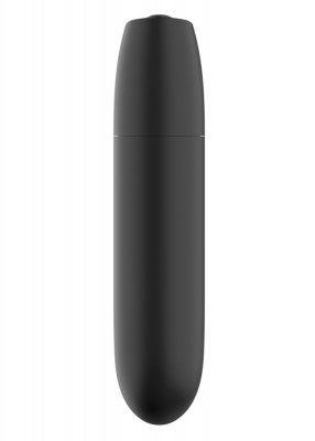 Stymulator-Rechargeable Powerful Bullet Vibrator USB 20 Functions - Shine Black