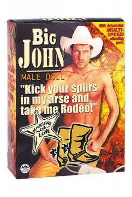 Lalka-BIG JOHN PVC INFLATABLE DOLL WITH PENIS