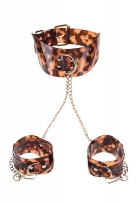 SPORTSHEETS AMBER NECK AND WRIST RESTRAINT