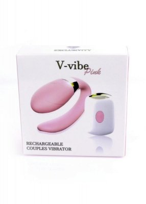 Wibrator dla par masażer łechtaczki pilot USB Różowy