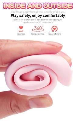 Wibrator Króliczek Masażer Posuwisty Podgrzewany 22cm