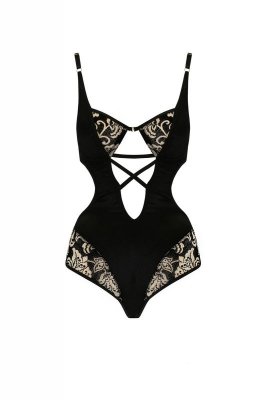 Bielizna-VICTORIA BODY black S/M - Casmir