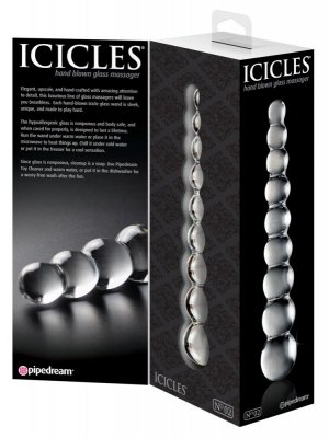 Dildo szklane 22,5 cm Icicles No. 2