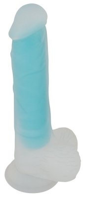 Dildo z przyssawką Glow in the Dark 20,5 cm