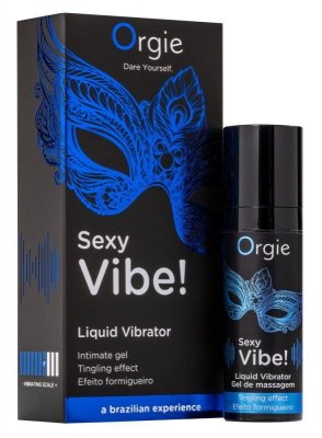 Lubrykant Sexy Vibe! Liquid Vibrator 15 ml Orgie