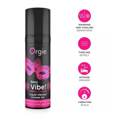 Lubrykant Sexy vibe! Intense Orgasm 15 ml Orgie