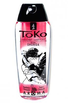 Lubrykant Toko Aroma Strawberry & Champagne 165ml Shunga