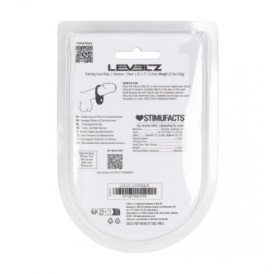 Silicone Training Cockring - S - Black