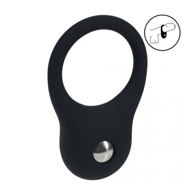 Silicone Training Cockring - S - Black