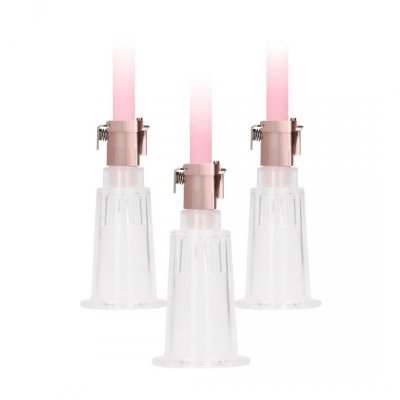 Clitoral  Nipple Pump Set Medium - Medium