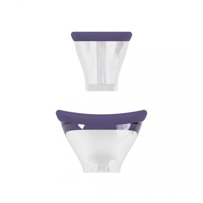 Sensual - Rechargeable Vulva and Breast Pump - Purple