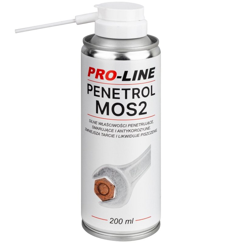 Odrdzewiacz silnie penetrujący PENETROL MoS2 PRO-LINE spray 200ml