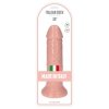 Dildo na przyssawce jak prawdziwy penis cieliste 25,5 cm