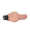 Naturalny wibrator miękki penis z jądrami 20 cm