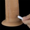 Wibrator rotacyjny dildo na przyssawce 25,5 cm