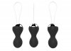 Kulki vibrating silicone kegel balls usb 10 function / remote control -black