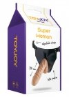 Strap-on proteza penisa realistyczne dildo wagina oszaleje 18 cm