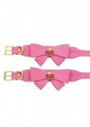 Kajdanki na kostki różowe do BDSM Ankle Cuffs Set Pink