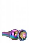 Gleaming love coloured pleasure plug m