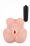 Sztuczna cipka popiersie masturbator z wibracjami