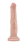 Realistyczne żylaste dildo sztuczny penis z przyssawką 19 cm