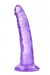 Penis bez jąder dildo żelowe na przyssawce  19 cm