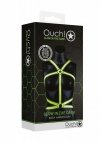 Harness uprząż body świecące w ciemności S/M