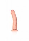 Zakrzywiony penis dildo na przyssawce  25,5 cm