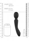 Enora - wand & vibrator - black