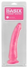 Zakrzywione dildo jak prawdziwy penis na przyssawce 21 cm