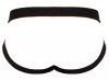 Męskie majtki jockstrapy odkryte pośladki Men's jock czarne XL