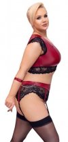 Komplet sex bielizny cottelli z pasem 3XL