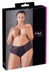 Czarne sex figi z wysokim stanem Cottelli 3XL